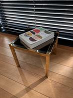 Mid century tafeltje, Ophalen, Minder dan 45 cm, Minder dan 55 cm, Vierkant