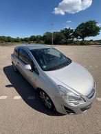 Opel corsa 2013 1.4 benzine met 124174km, Auto's, Opel, Euro 5, Zwart, Stuurwielverwarming, Leder