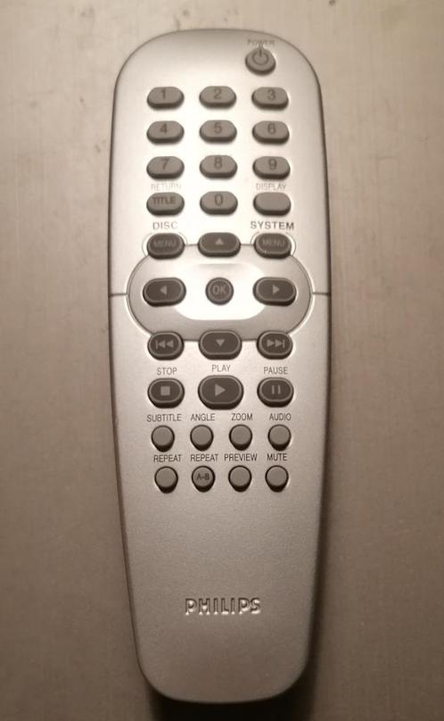 Télécommande Philips réf RC2K16, Audio, Tv en Foto, Afstandsbedieningen, Gebruikt, Origineel, Dvd, Ophalen of Verzenden