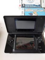 Nintendo DS Lite, Gebruikt, Ophalen of Verzenden, Met games, Zwart