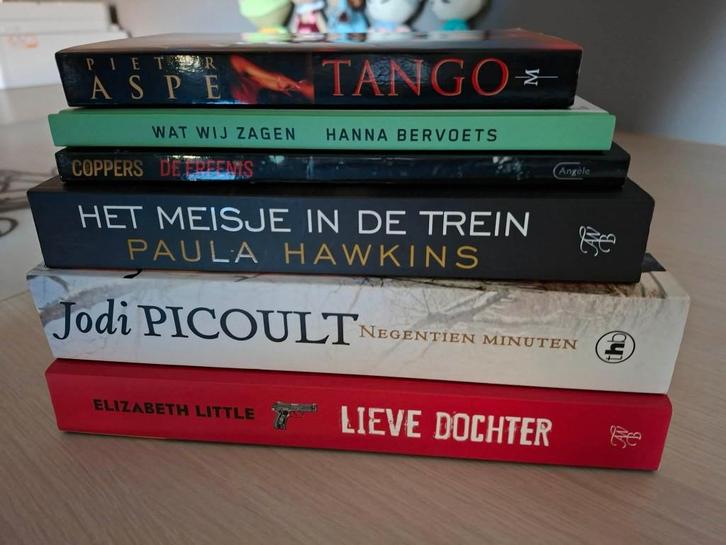 pakket thrillers 6 stuks, Boeken, Thrillers, Gelezen, Ophalen