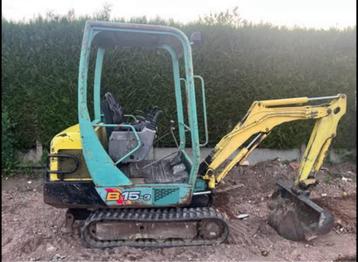 Minigraver 1,6 Ton beschikbaar voor biedingen