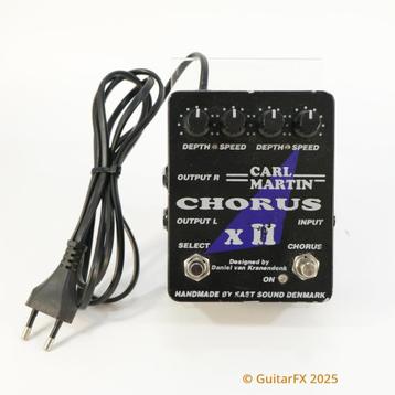 Carl Martin Chorus X II Dual Chorus (230V EU, Analog), Musique & Instruments, Enlèvement ou Envoi, Utilisé, Chorus
