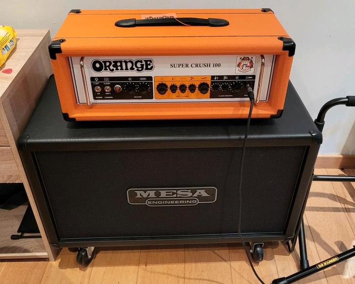 Ampli orange ,mesa boogie 2x12,looper nux,mxr eq,devil triad, Musique & Instruments, Amplis | Basse & Guitare, Comme neuf, Guitare