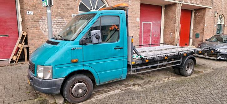 Volkswagen LT46 Oprijwagen Autoambulance, Auto's, Volkswagen, Bedrijf, Diesel, Euro 3, 2 deurs, Handgeschakeld, Groen, Achterwielaandrijving