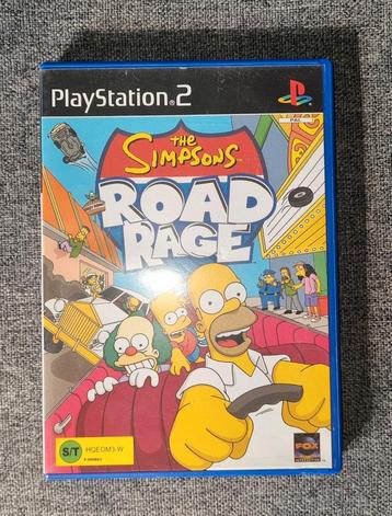 PS2 Les Simpson Road Rage, Enlèvement ou Envoi, Utilisé