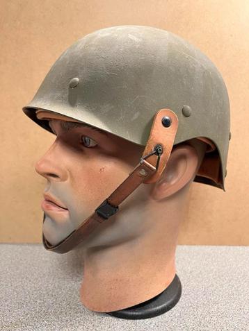 US WWII WO2 Helm, Liner, Helmet, M-1, Crash tank, tanker beschikbaar voor biedingen