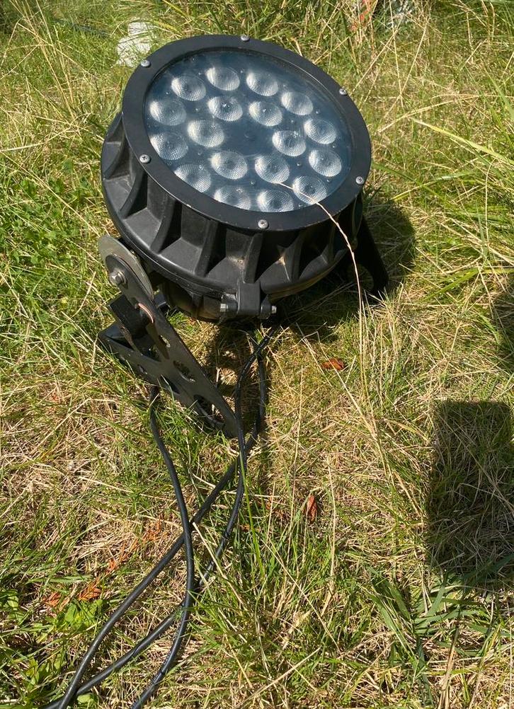 Litecraft IP65 LED-spot — ideaal voor tuin, podium of gevel, Huis en Inrichting, Lampen | Spots, Zo goed als nieuw, Vloerspot of Grondspot