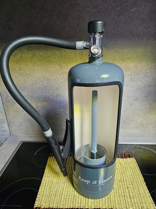 brandblusser wc dispenser met borstel, Huis en Inrichting, Brandblussers en Brandkasten, Nieuw, Brandblusser, Ophalen