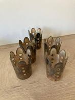 Zilveren houder voor glaasjes, Antiek en Kunst, Ophalen, Zilver