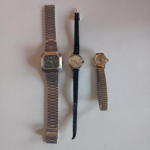 Montres Omega lot M/V +-1960/1970, Bijoux, Sacs & Beauté, Montres | Femmes, Enlèvement ou Envoi