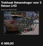 NIEUW! Fietsendrager 3 fietsen Skoda (Thule) doos ongeopend, 3 vélos ou plus, Enlèvement, Vélo électrique, Support d'attelage