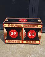 Winkelblik Douwe Egberts met twee scharnierende deurtjes., Verzamelen, Ophalen of Verzenden, Gebruikt, Koffie, Douwe Egberts