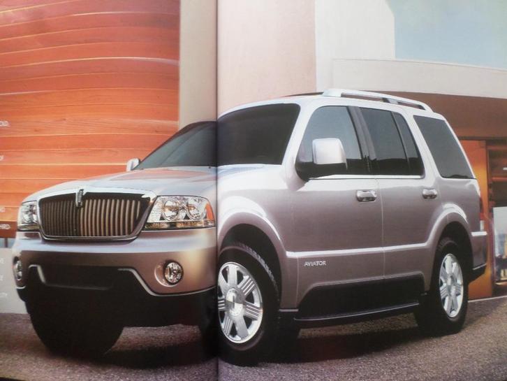 Lincoln Aviator Brochure, Boeken, Auto's | Folders en Tijdschriften, Ophalen of Verzenden