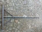 ZELFGEMAAKTE METALEN RIEK. HOOIRIEK, Tuin en Terras, Hand-tuingereedschap, Ophalen of Verzenden, Gebruikt, Hark