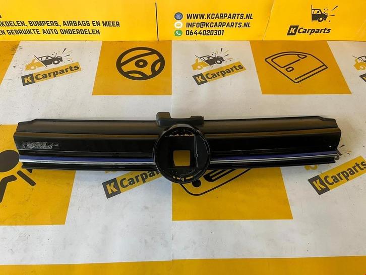Grill VW E Golf 7 facelift grille grill origineel!, Auto-onderdelen, Carrosserie, Volkswagen, Gebruikt