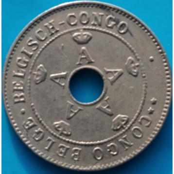 Congo belge 10 centimes, 1922