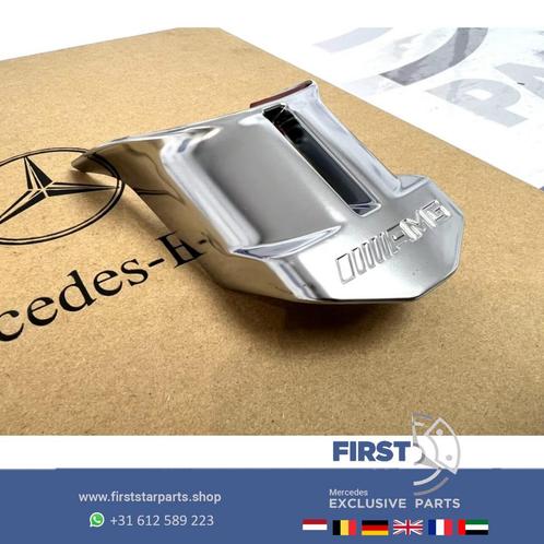 Mercedes 2022 STUUR AMG LOGO CHROOM A45 C43 C63 CLA45 E63 S6, Auto-onderdelen, Carrosserie, Mercedes-Benz, Voor, Nieuw, Ophalen of Verzenden