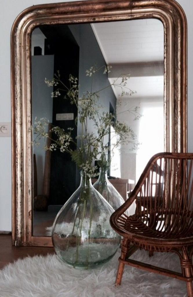 Decoratieve Dame Jeanne, Antiek en Kunst, Antiek | Spiegels, Ophalen