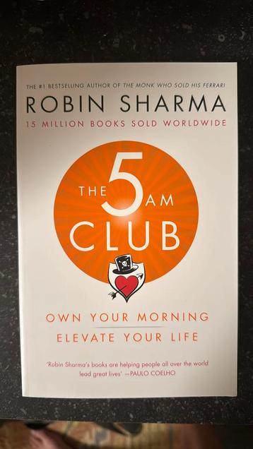 The 5AM Club - Robin Sharma (ongelezen, Engels) beschikbaar voor biedingen