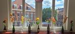 Kunstbloemen - Decoratie huwelijk, trouw, feest, woning, Overige kleuren, Ophalen of Verzenden, Minder dan 50 cm, Glas