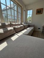 Zetel beige, Huis en Inrichting, Zetels | Zetels, Ophalen, Landelijk modern, Hoekbank, 300 cm of meer