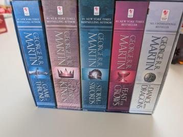 Game of thrones boeken beschikbaar voor biedingen