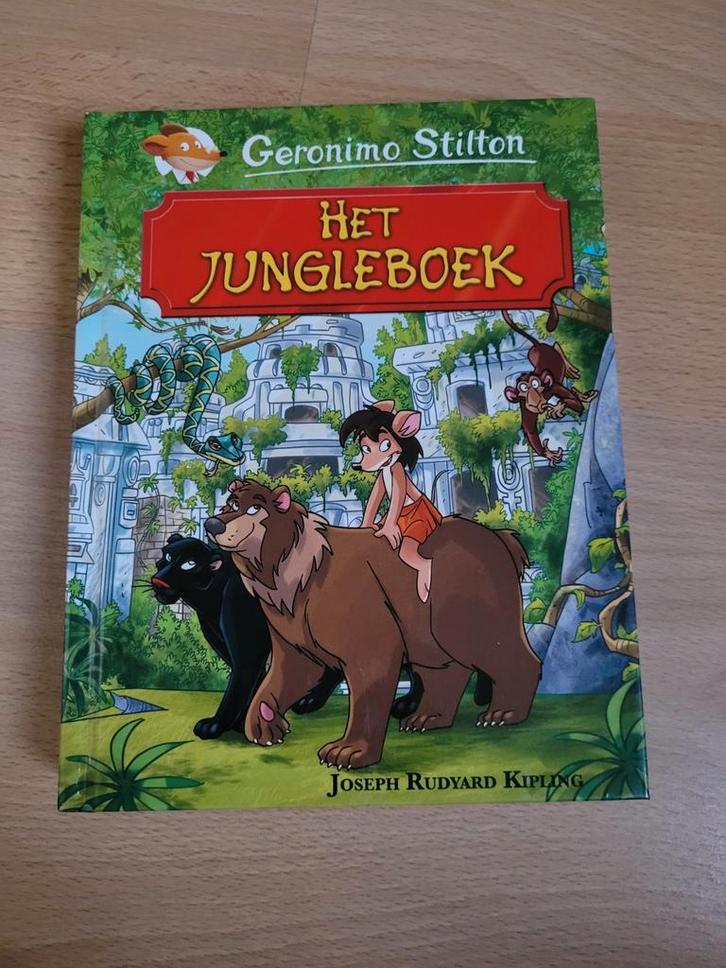 Geronimo Stilton - Het jungleboek, Boeken, Kinderboeken | Jeugd | onder 10 jaar, Zo goed als nieuw, Ophalen of Verzenden