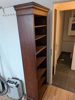 Bibliothèque haute en bois massif, Maison & Meubles, Armoires | Bibliothèques, Enlèvement, Utilisé