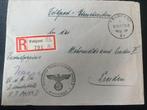 Enveloppe Feldpost allemande 1943, Photo ou Poster, Armée de terre, Enlèvement ou Envoi