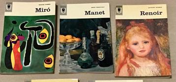 5 livres anciens Marabout Université sur les peintres - 8€ beschikbaar voor biedingen
