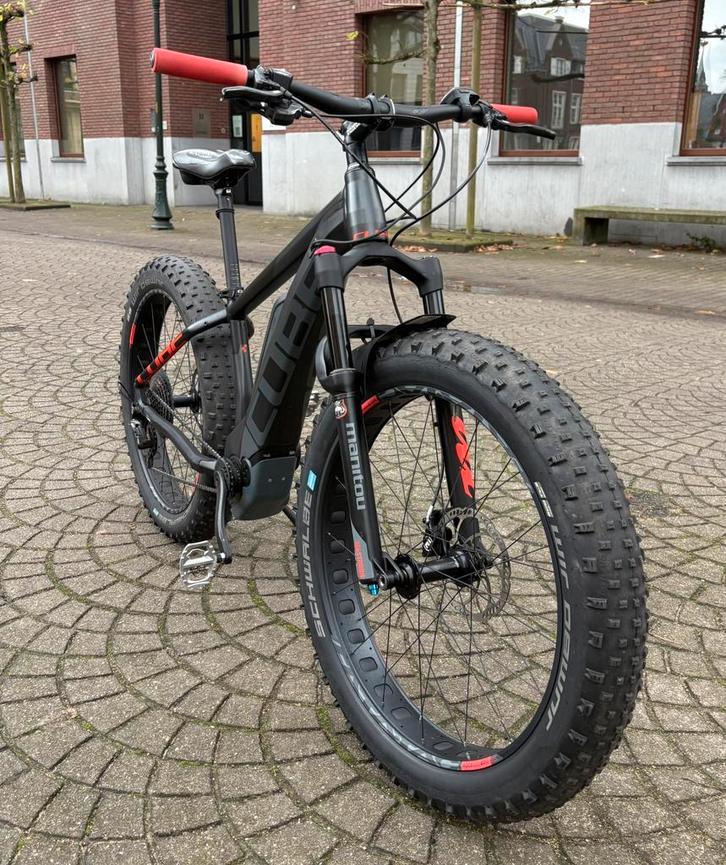 Cube Nutrail E MTB Fatbike ( Ruilen), Fietsen en Brommers, Fietsen | Mountainbikes en ATB, Zo goed als nieuw, Fully, Ophalen