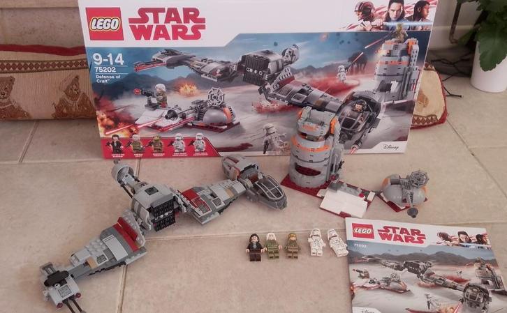 75202 Lego Star Wars Verdediging van Crait, Kinderen en Baby's, Speelgoed | Duplo en Lego, Zo goed als nieuw, Lego, Losse stenen