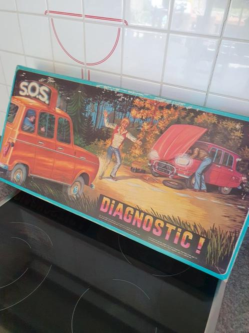 Diagnostic S.O.S. zeldzaam bordspel jaren 70, Hobby en Vrije tijd, Gezelschapsspellen | Bordspellen, Zo goed als nieuw, Ophalen of Verzenden