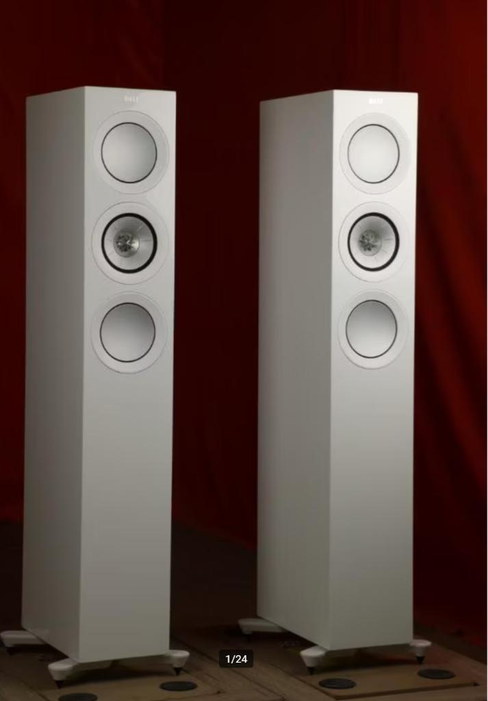 KEF R5 / R 5 meta Beursdemo! BTW/VAT Andere kleur? INRUIL OK, Audio, Tv en Foto, Luidsprekerboxen, Zo goed als nieuw, Front, Rear of Stereo speakers