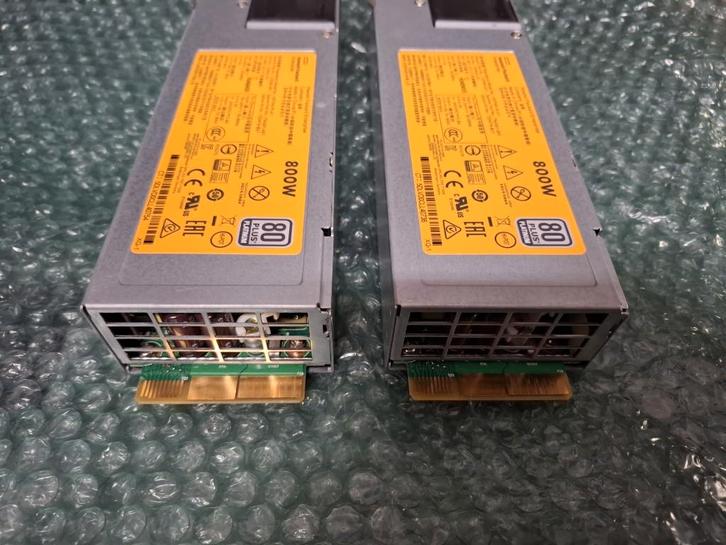 8x HP Proliant voedingen 500W / 800W, Computers en Software, Servers, Gebruikt, Onbekend, Minder dan 4 GB, Ophalen of Verzenden
