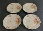 4 assiettes vintage Bareuther Bavaria, Enlèvement ou Envoi