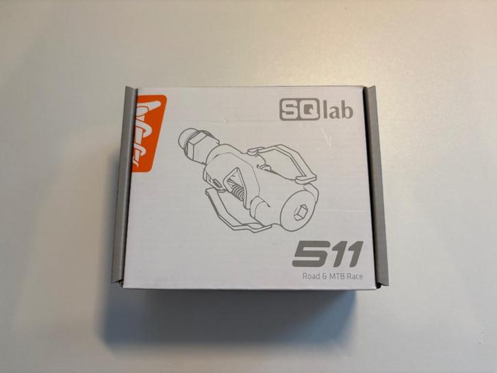 SQLab 511 L SPD pedalen, Fietsen en Brommers, Fietsonderdelen, Zo goed als nieuw, Algemeen, Crankstel of Pedalen, Ophalen