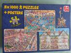 Puzzels Jan van Haasteren, Ophalen, 500 t/m 1500 stukjes, Zo goed als nieuw, Legpuzzel