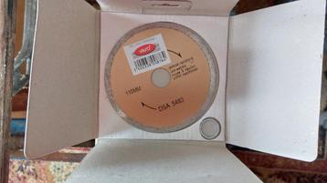 Diamand slijpschijf 110mm nat/droog beschikbaar voor biedingen