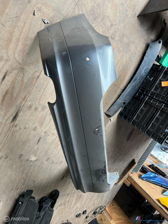 Achterbumper grijs spacegrau BMW E90 3 serie sedan, Auto-onderdelen, Carrosserie, Bumper, Achter, Gebruikt, Ophalen of Verzenden