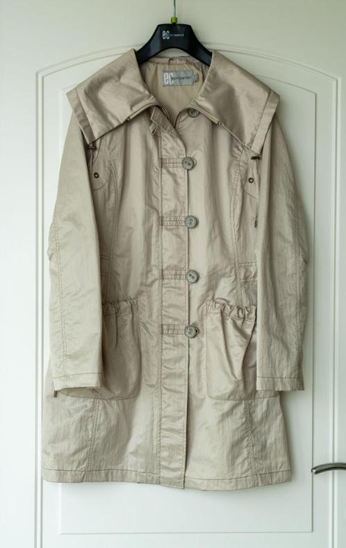 Veste/Trench-coat, marque EasyComfort, taille 36-38, comme n, Vêtements | Femmes, Vestes | Été, Comme neuf, Taille 36 (S), Beige