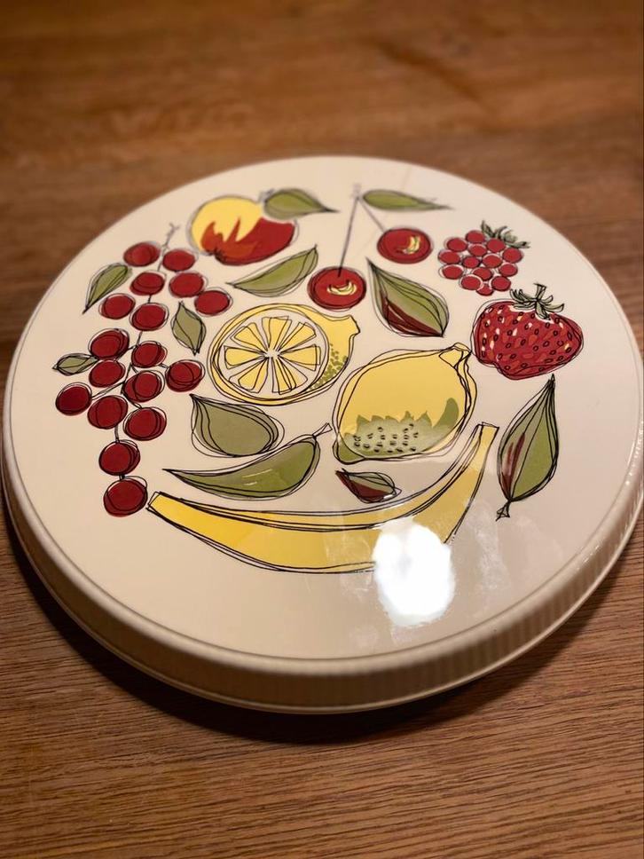 Draaibare presenteerschotel Gruenstadt Tutti Frutti, Huis en Inrichting, Keuken | Servies, Gebruikt, Kop(pen) en/of Schotel(s)