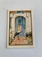 Anton Pieck : Geboortekaartje Rita (nr 17) Uitkerke, Verzamelen, Ophalen of Verzenden, Voor 1970, Geboortekaartje