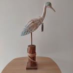 Decoratie houten sculptuur zeevogel Riverdale, Nieuw, Ophalen of Verzenden, Decoratie interieur