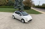Fiat 500c 0.9i Benzine ** Gucci Edition - Cabrio ** GAR 12M, Auto's, Voorwielaandrijving, Cabriolet, 875 cc, Wit