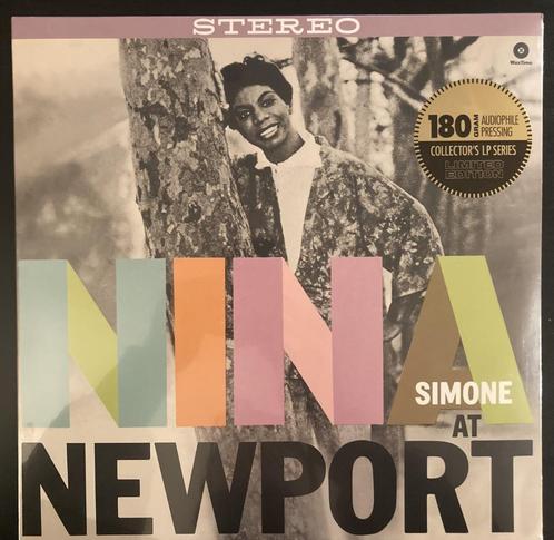 LP Nina Simone ‎- Nina Simone At Newport (New - Sealed), Cd's en Dvd's, Vinyl | Jazz en Blues, Nieuw in verpakking, Jazz, 1960 tot 1980