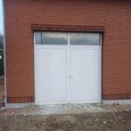 Garagepoort met bovenvenster, Ophalen