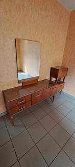 Vintage slaapkamerset (zonder bed), Huis en Inrichting, Slaapkamer | Complete slaapkamers, Ophalen, Gebruikt, ., .