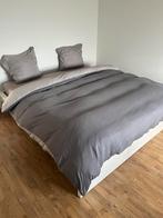 Malm bed 2p (ikea) met lattenbodem. 180 breed, Huis en Inrichting, Ophalen, Gebruikt, Wit, Tweepersoons